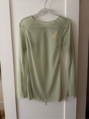 Mirror Palais Sheer Raglan Dress